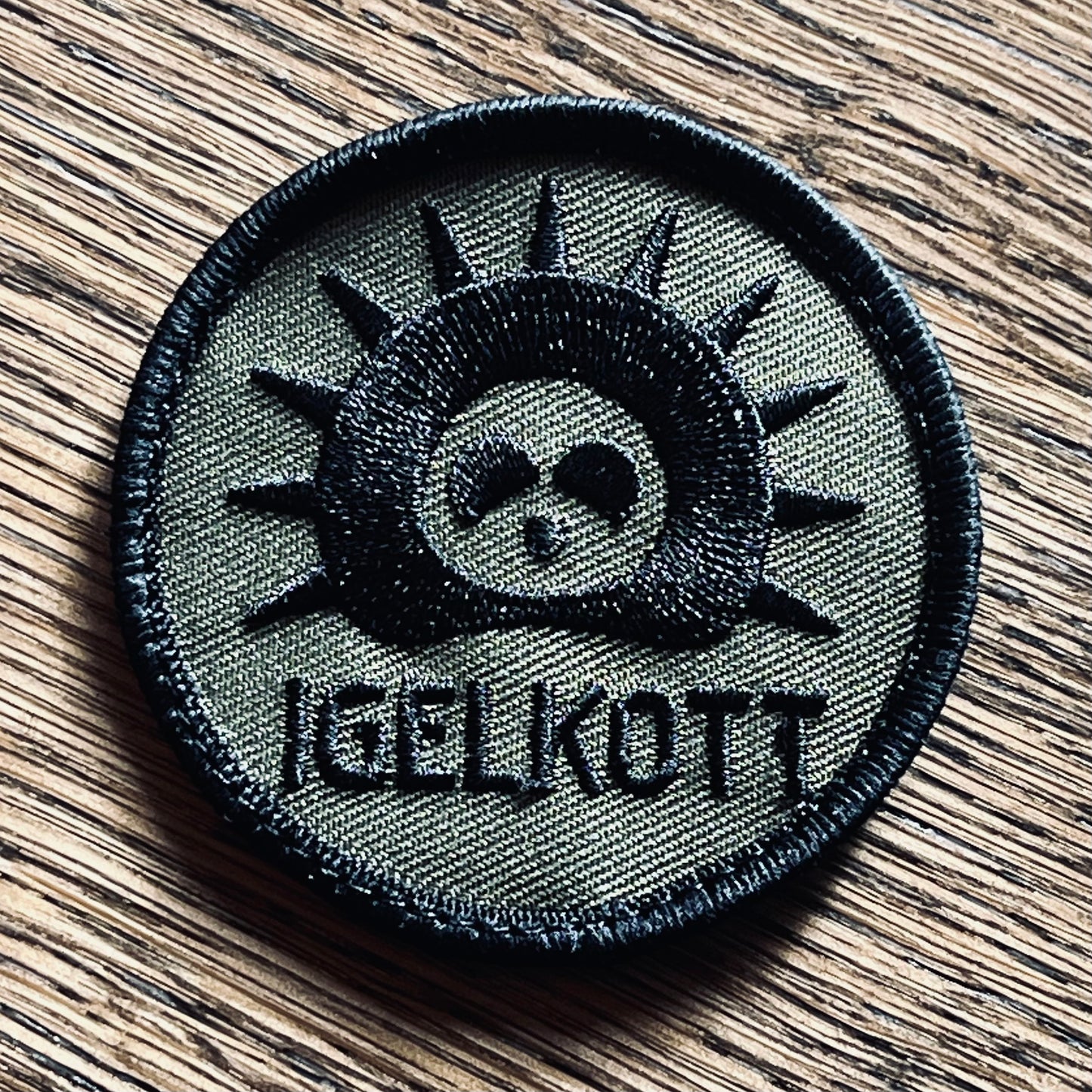 Igelkott 60mm Velcro Patch